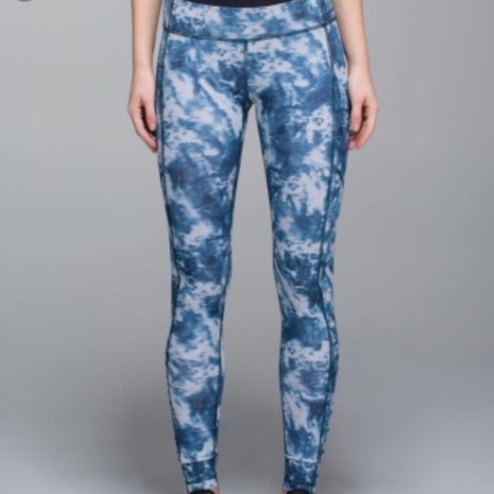 Lululemon tie dye leggings